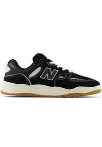 Buty męskie New Balance Numeric NM1010SB – czarne. Kolor: czarny. Materiał: syntetyk, materiał, guma, dresówka, zamsz, skóra. Szerokość cholewki: normalna. Sport: skateboard, fitness, bieganie