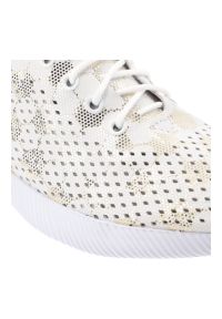 Półbuty damskie Artiker, skóra naturalna perforowana cholewka sznurowane lekka elastyczna podeszwa sportowy fason, białe, 58C0156. Kolor: biały. Materiał: skóra. Szerokość cholewki: normalna #3