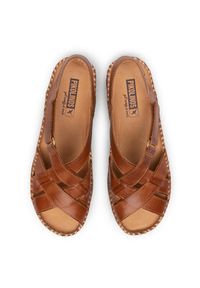 Pikolinos Sandały W8K-0741 Brązowy. Kolor: brązowy. Materiał: skóra #8