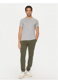 Tommy Jeans T-Shirt Jaspe DM0DM20363 Szary Slim Fit. Kolor: szary. Materiał: bawełna