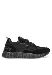 Voile Blanche Sneakersy Club01. 2017465-15 Czarny. Kolor: czarny. Materiał: zamsz, skóra