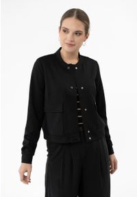 Volcano - Lekka kurtka typu bomberka J-KALIA. Materiał: tkanina, elastan, włókno, materiał, poliester, wiskoza. Długość: krótkie. Wzór: gładki, aplikacja. Styl: sportowy #1