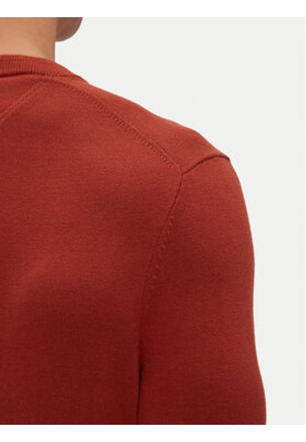Timberland Sweter TB0A2BMM Czerwony Regular Fit. Kolor: czerwony. Materiał: bawełna