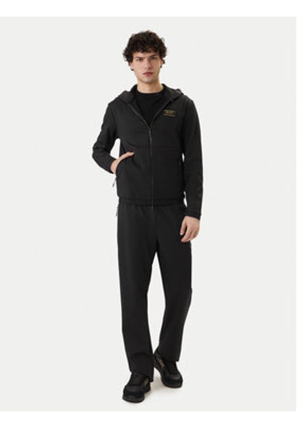 EA7 Emporio Armani Bluza 7M001335 AF16658 UC001 Czarny Regular Fit. Kolor: czarny. Materiał: syntetyk