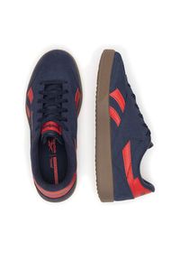 Reebok Sneakersy SMASH EDGE 100220398 Granatowy. Kolor: niebieski. Materiał: zamsz, skóra