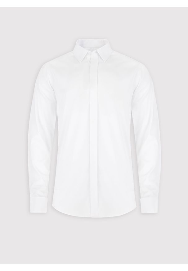 Pako Lorente - PAKO LORENTE – Koszula męska ODO P000B-1X-407-B-S. Typ kołnierza: kołnierzyk klasyczny. Materiał: bawełna, poliester. Długość rękawa: długi rękaw. Długość: długie. Wzór: gładki. Styl: elegancki, klasyczny