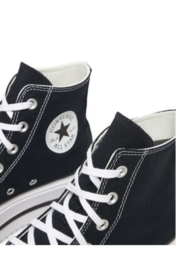 Converse Trampki Chuck Taylor All Star Lift Double Stack A12976C Biały. Kolor: biały. Materiał: materiał