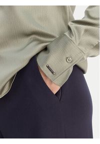 Calvin Klein Koszula Hammered LV044F129G Beżowy Regular Fit. Kolor: beżowy. Materiał: syntetyk #4