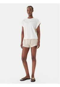 Emporio Armani T-Shirt EW000616 AF20243 U1131 Biały Regular Fit. Kolor: biały. Materiał: wiskoza #2