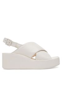 HÖGL Sandały Lucie 9-102500 Écru. Materiał: skóra