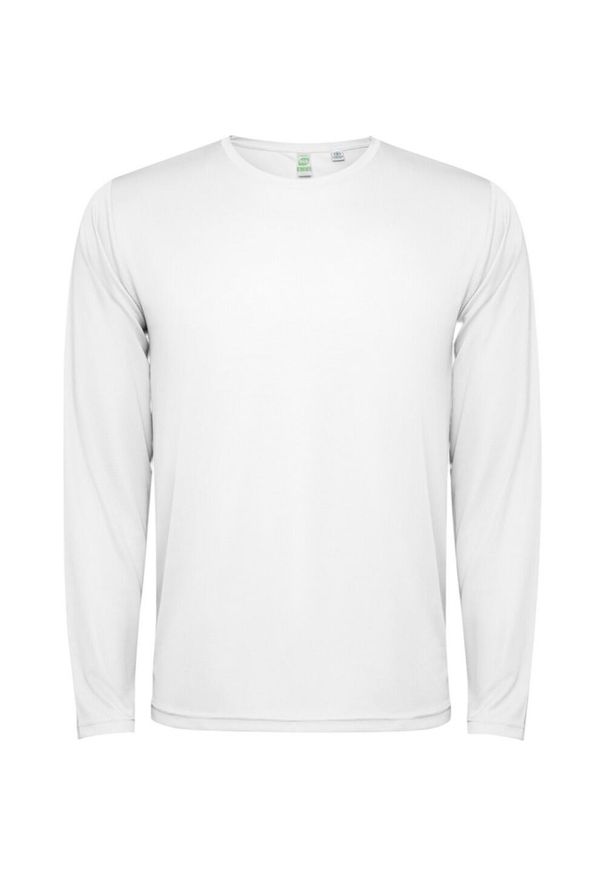 ROLY - Koszulka Z Długim Rękawem Unisex Dla Dorosłych Estoril. Kolor: biały. Długość rękawa: długi rękaw. Długość: długie. Sport: turystyka piesza