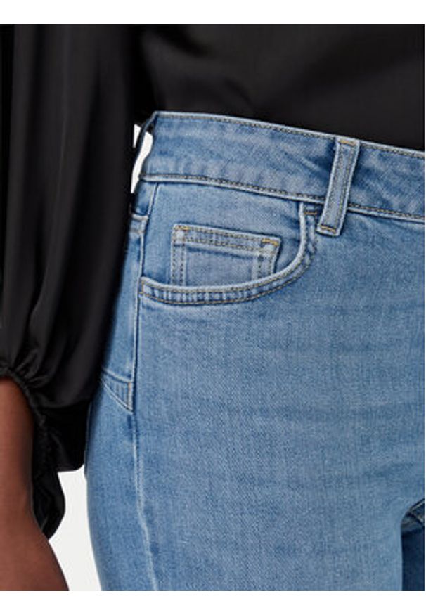 Liu Jo Jeansy UA5080 D4988 Niebieski Slim Fit. Kolor: niebieski