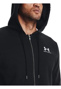 Under Armour Bluza UA Essential Fleece FZ Hood 1373881 Czarny Regular Fit. Kolor: czarny #2