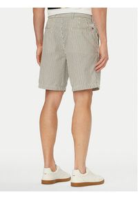 TOMMY HILFIGER - Tommy Hilfiger Szorty materiałowe Dover Seersucker MW0MW42359 Beżowy jasny Slim Fit. Kolor: beżowy. Materiał: bawełna #3