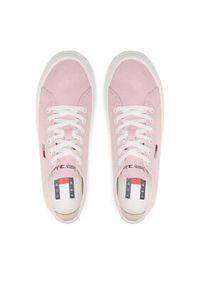 Tommy Jeans Tenisówki Flatform EN0EN02173 Różowy. Kolor: różowy. Materiał: materiał #4