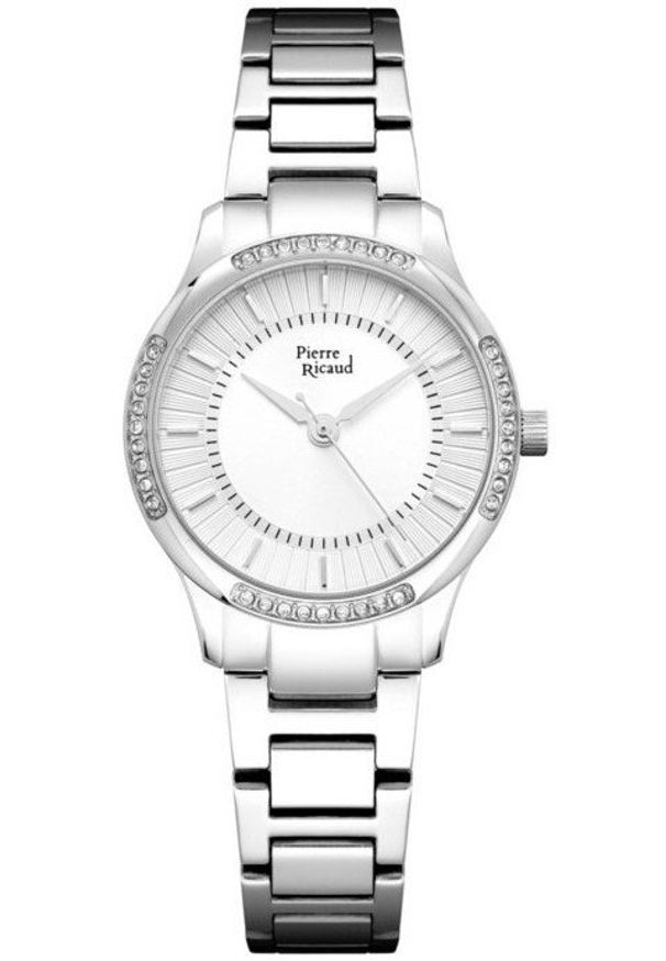 Zegarek damski Pierre Ricaud P22162.5113QZ srebrny. Kolor: srebrny