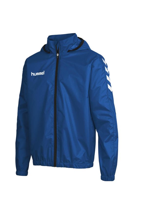 Kurtka ortalionowa sportowa dla dorosłych Hummel Core Spray Jacket. Kolor: niebieski