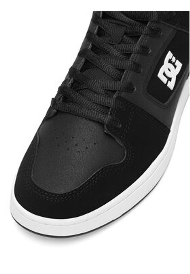 DC Sneakersy MANTECA 4 HI ADYS100743-BKW Czarny. Kolor: czarny. Materiał: skóra