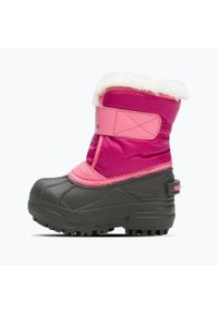 sorel - Śniegowce juniorskie Sorel Snow Commander. Kolor: wielokolorowy, różowy, czarny