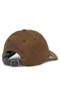 Polo Ralph Lauren Czapka z daszkiem 211954881005 Brązowy. Kolor: brązowy. Materiał: bawełna, materiał #3