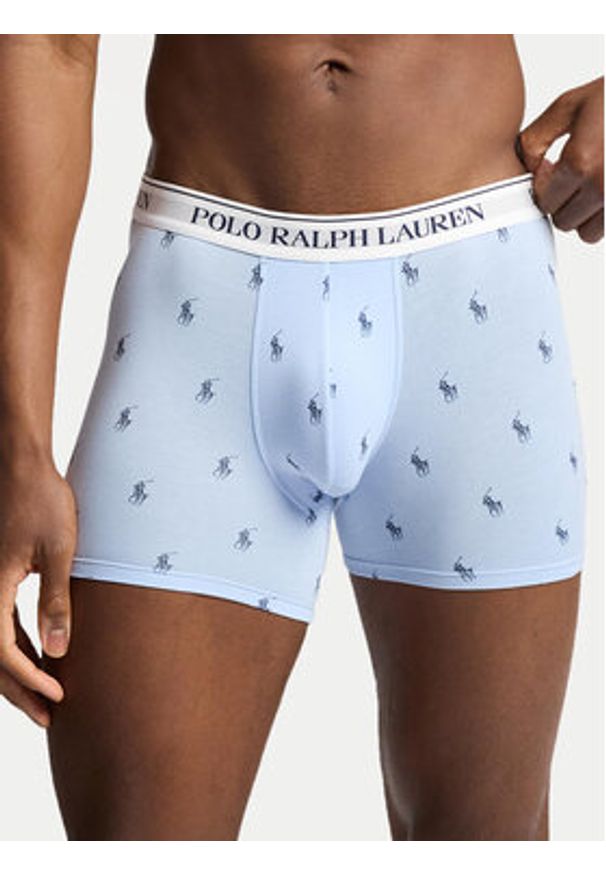 Polo Ralph Lauren Komplet 3 par bokserek 714830300065 Kolorowy. Materiał: bawełna. Wzór: kolorowy