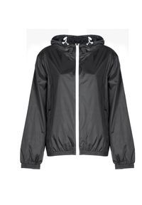 Invicta Kurtka "Windbreaker' | 4431789 / D | Kobieta | Czarny, Biały. Okazja: na co dzień. Typ kołnierza: kaptur. Kolor: czarny, biały, wielokolorowy. Materiał: poliamid. Styl: casual #6