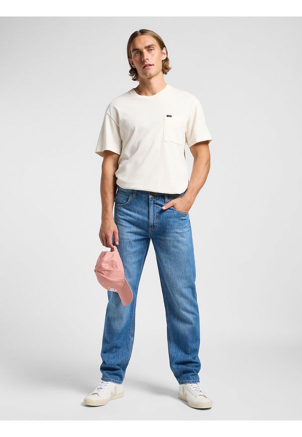 Lee - LEE MĘSKIE SPODNIE JEANSOWE LEE OSCAR ANCHORE 112364190