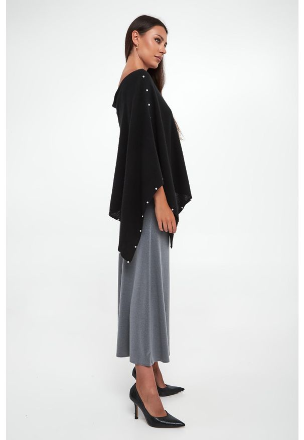 Joseph Ribkoff - Ponczo damskie kaszmirowe JOSEPH RIBKOFF. Materiał: kaszmir