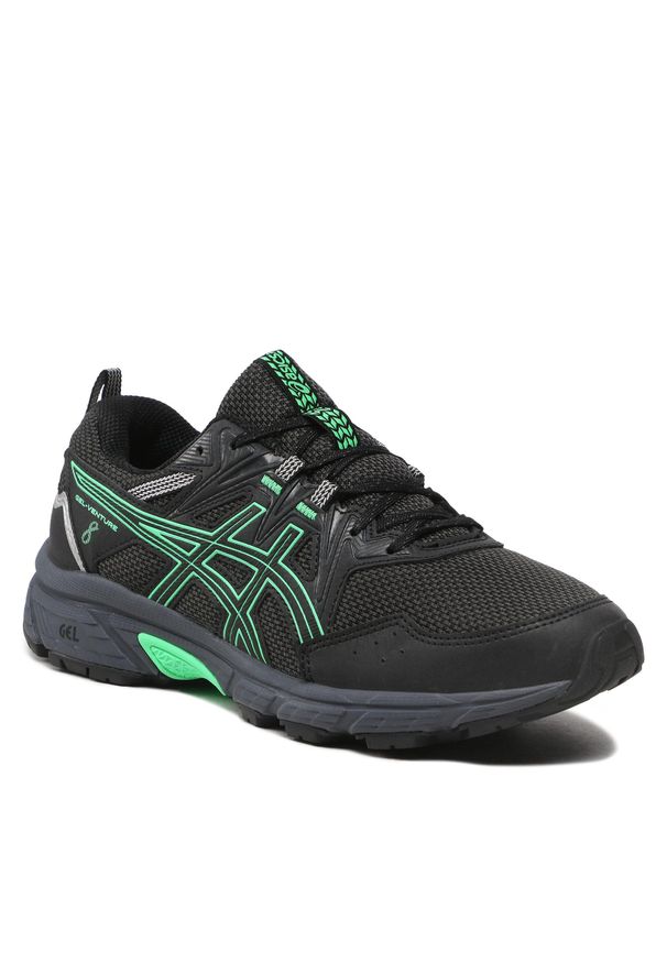 Buty Asics Gel-Venture 8 1011A824 Black/New Leaf 901. Kolor: czarny. Materiał: materiał