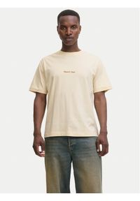 Jack & Jones - Jack&Jones T-Shirt Norrebro 12282892 Écru Relaxed Fit. Materiał: bawełna