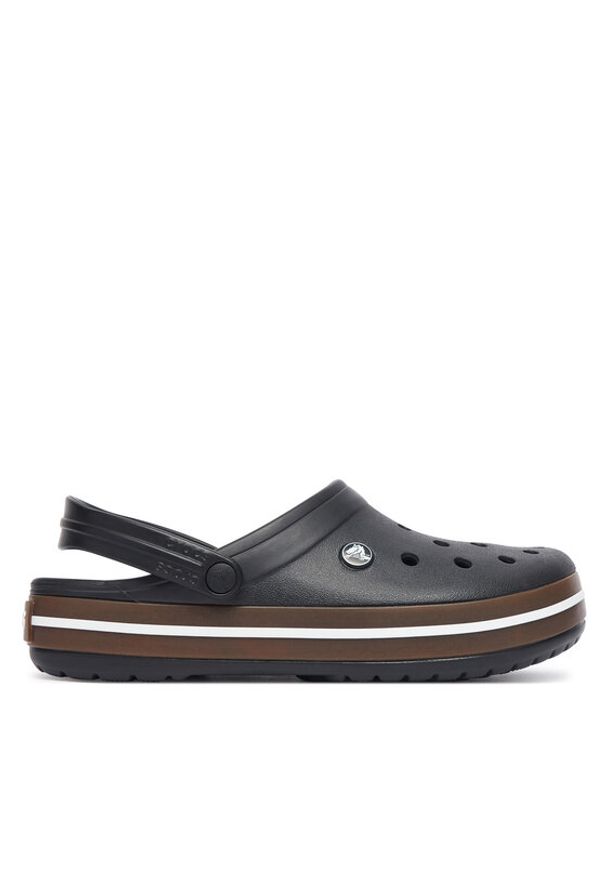 Crocs Klapki Crocband Gum Clog 212756 Czarny. Kolor: czarny. Materiał: guma