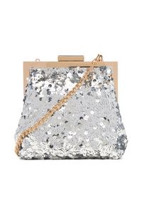 Love Moschino - LOVE MOSCHINO Torebka JC4146PP0NKK190A Srebrny. Kolor: srebrny #4