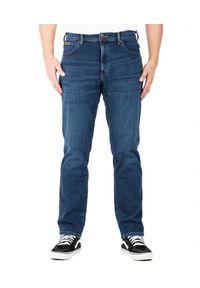 Wrangler - WRANGLER TEXAS SLIM MĘSKIE SPODNIE JEANSOWE SHY BOY W12SOCR27 112319231 #1