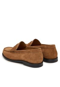 BOSS Mokasyny Tevan 50563161 Brązowy. Kolor: brązowy. Materiał: zamsz, skóra #3