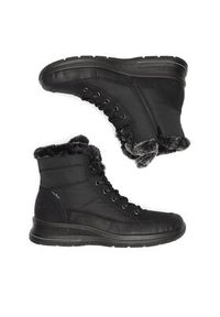 Rieker Botki L7742-00 Czarny. Kolor: czarny. Materiał: materiał #6