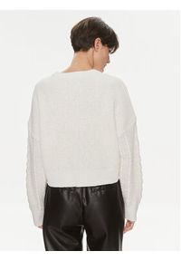 only - ONLY Sweter Malena 15309262 Biały Regular Fit. Kolor: biały. Materiał: syntetyk #4
