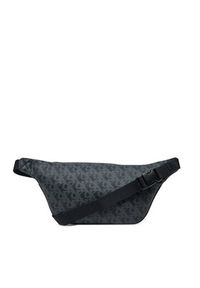 Calvin Klein Jeans Saszetka nerka Matte Aop Sq Waistbag 38 LV04G3113G Czarny. Kolor: czarny. Materiał: skóra