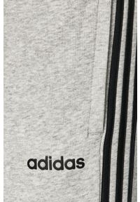 Adidas - adidas - Spodnie DQ3077. Kolor: szary. Materiał: dzianina #4