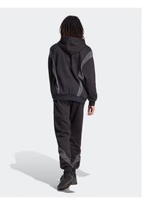 Adidas - adidas Dres Sportswear Fleece IJ6066 Czarny Regular Fit. Kolor: czarny. Materiał: dresówka, syntetyk #5