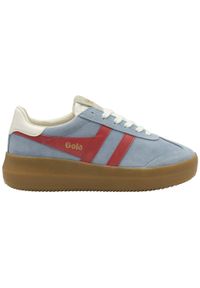 Obuwie sportowe z grubą podeszwą dla kobiet Gola Arizona. Okazja: na co dzień. Kolor: niebieski, wielokolorowy, pomarańczowy #1