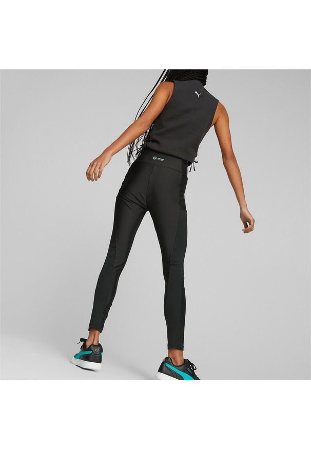 Legginsy Puma Mapf1 Wmn Leggings, Kobiety. Kolor: czarny. Materiał: materiał, poliester. Sport: fitness