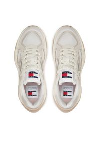 Tommy Jeans Sneakersy Tjw Trendy Retro Runner EN0EN02550 Écru. Materiał: skóra, zamsz #3