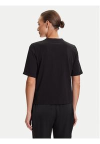 Liu Jo Sport T-Shirt TF5143 JS003 Czarny Regular Fit. Kolor: czarny. Materiał: bawełna. Styl: sportowy #4