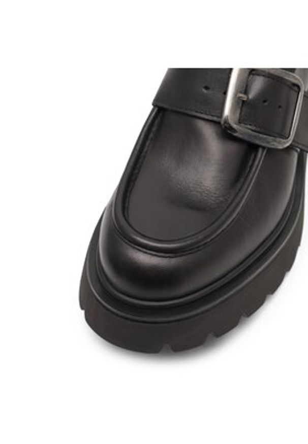 Badura Loafersy TONDELA-24919 Czarny. Kolor: czarny. Materiał: skóra