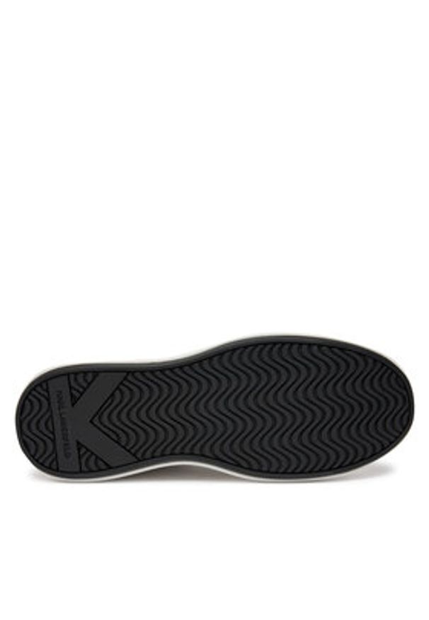 Karl Lagerfeld - KARL LAGERFELD Sneakersy KL54020 Biały. Kolor: biały. Materiał: skóra