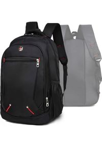 NoName - Plecak Plecak męski do pracy szkoły czarny wodoodporny wytrzymały solidny damski. Kolor: czarny #1