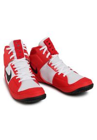 Nike Buty bokserskie Fury A02416 601 Czerwony. Kolor: czerwony. Materiał: materiał #3