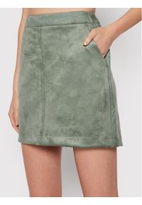 Vero Moda Spódnica mini Donnadina 10210430 Zielony Regular Fit. Kolor: zielony. Materiał: syntetyk