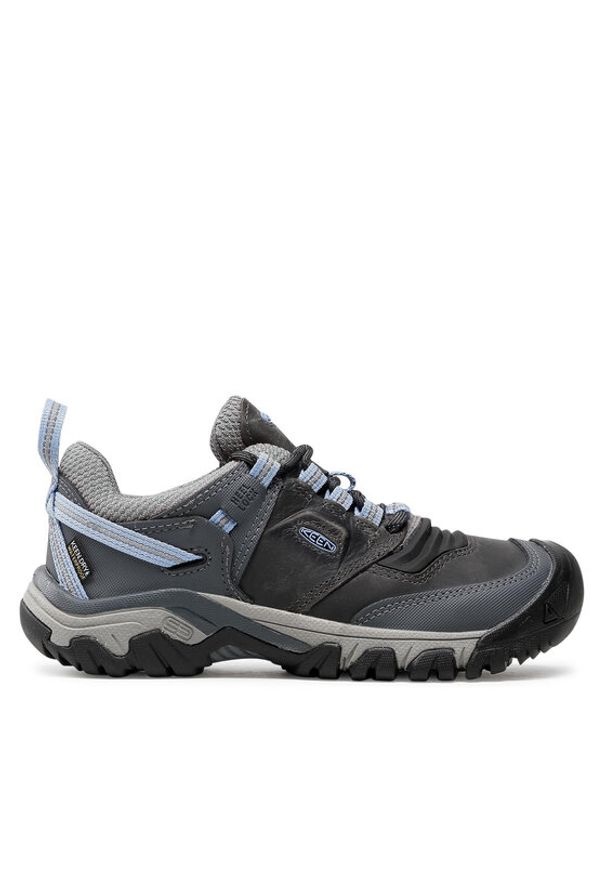 keen - Keen Trekkingi Ridge Flex Wp W 1024923 Czarny. Kolor: czarny. Materiał: skóra, nubuk