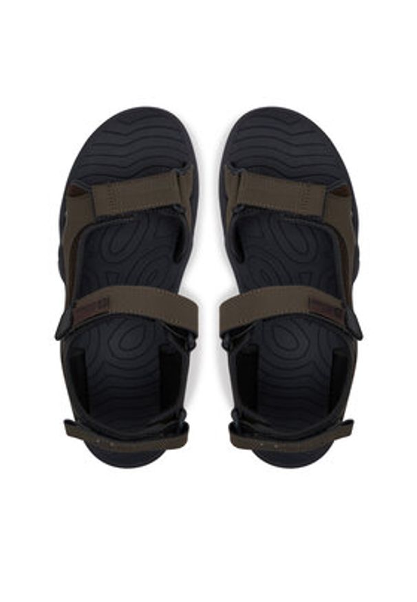 Jack Wolfskin Sandały Lakewood Cruise Sandal M 4019011 Brązowy. Kolor: brązowy. Materiał: skóra